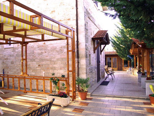 Esterno della struttura e gazebo